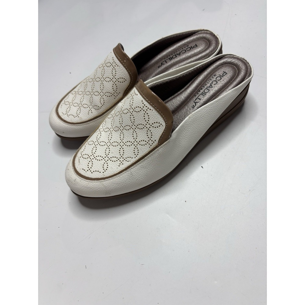 Piccadilly Women's 5 EU 36 Slip On Mule Wedge Comfort Maxtherapy